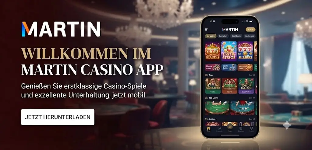 Martin Casino mobile App
